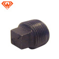 black malleable iron pipe fittings plug